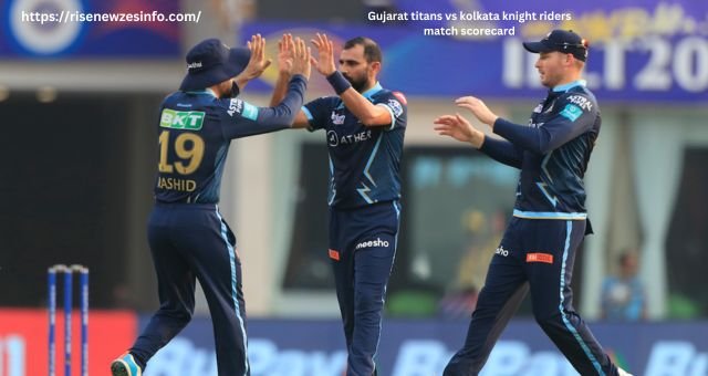 gujarat titans vs kolkata knight riders match scorecard